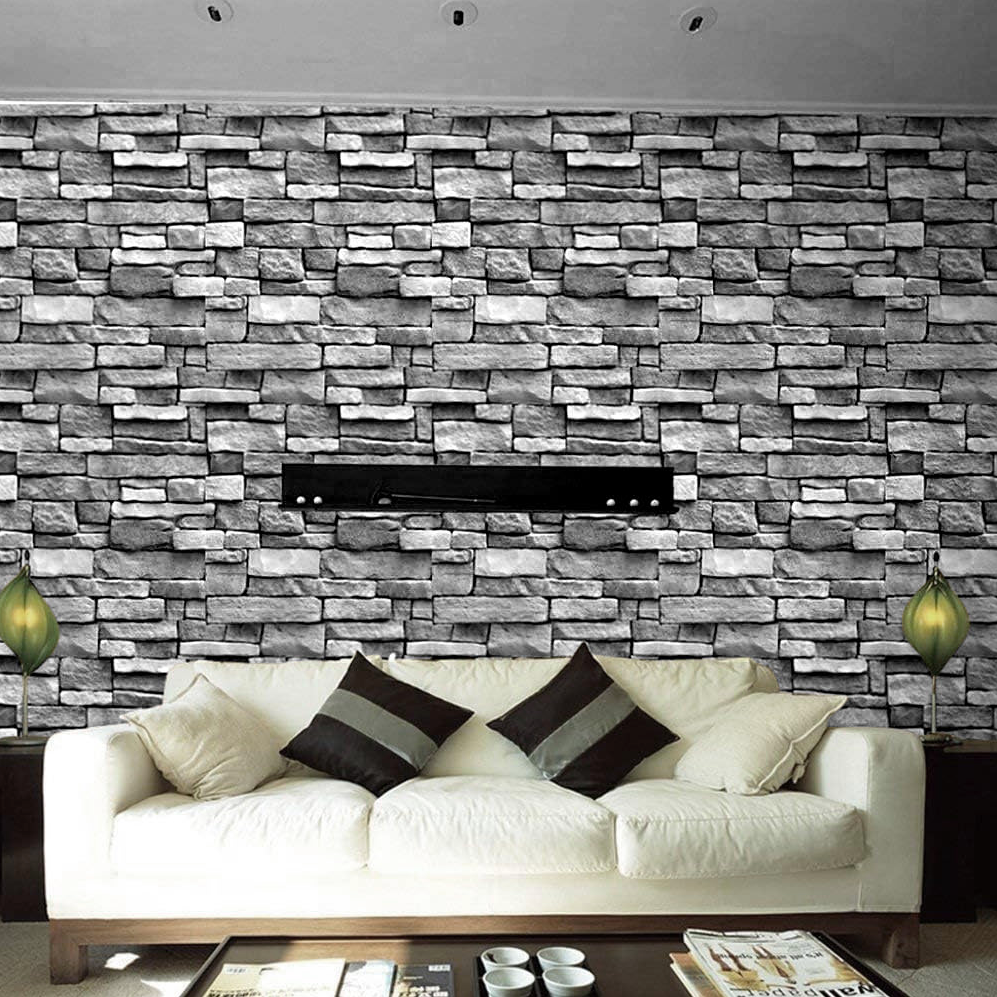 Samolepiaca tapeta kameň 3D imitácia kameňa 45 cm x 10 m