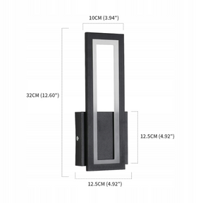 Modern, 16W-os LED-es fényforrás 