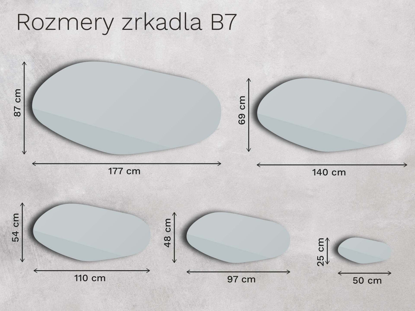 Zrkadlo Base B7 