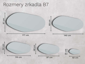 Zrkadlo B7 bázis 